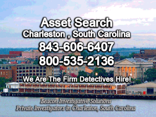 Charleston South Carolina Asset Search