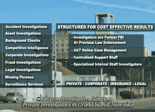 Grand Island Private Investigator Grand Island Private Investigator