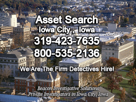 Iowa City Iowa Asset Search