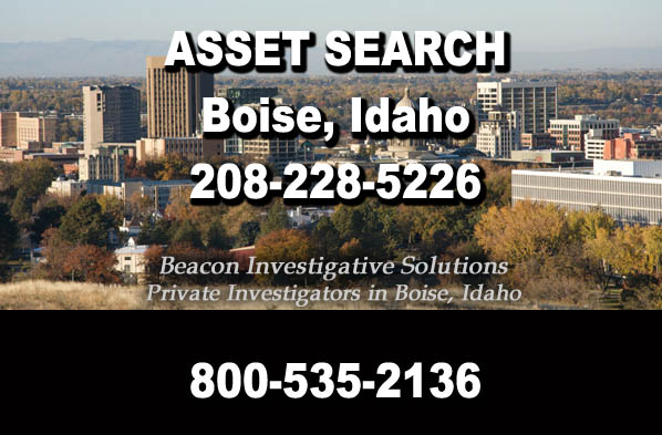 Boise Idaho Asset Search