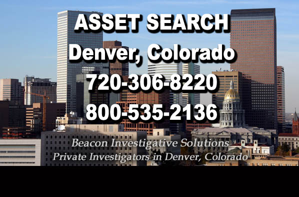 Denver Colorado Asset Search