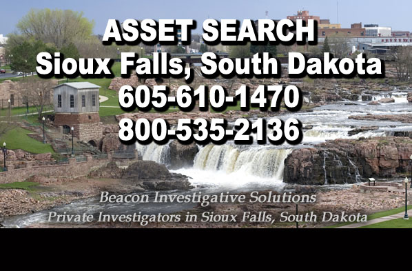 Sioux Falls South Dakota Asset Search